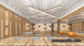 健身俱乐部装修设计实景图