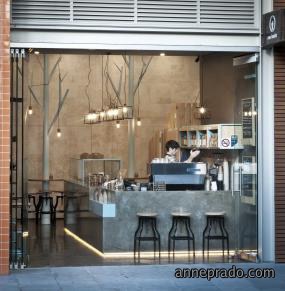 超市奶茶店吧台设计装修效果图