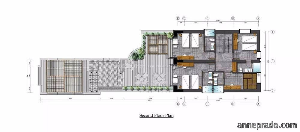 民宿酒店装饰平面图 酒店空间装修案例图片,民宿酒店装饰平面图