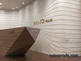 商务稳重风办公室前厅设计布局图,办公室前厅设计布局图