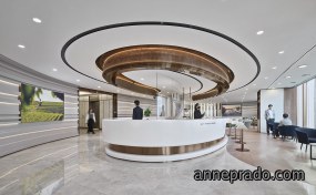 汽车美容店办公装修效果