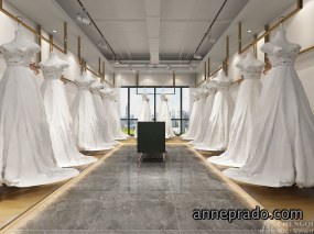 婚纱店空间设计图片,婚纱店空间设计实景图