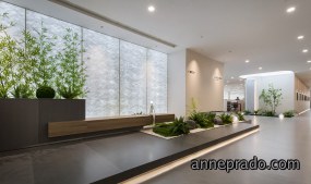 简约办公室风格设计装修图