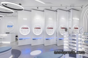 眼镜店装修设计实景图,眼镜店装修设计效果图
