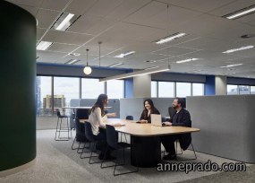中式古典风格办公室装修实景效果