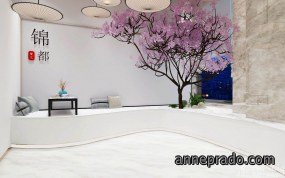 理发店设计实景图,理发店设计案例图