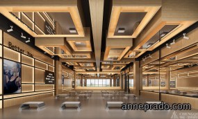 健身俱乐部空间装饰案例图