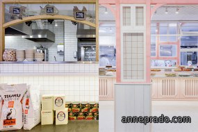 甜品店装饰效果图,甜品店装修设计图片