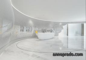 办公室隔断墙装潢效果图