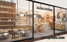 精油专卖店空间装饰图片,精油专卖店空间装饰布局图
