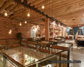 茶餐厅空间设计案例图,茶餐厅空间设计实景图