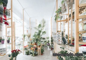 花店装饰实景图