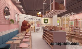 零食店空间设计效果图,零食店装修设计装修实景图