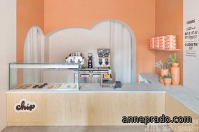 甜品店空间设计布局图,甜品店空间设计案例图