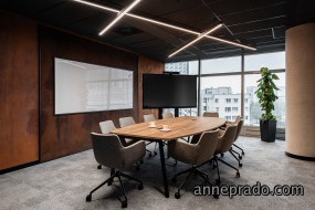 豪华办公室会议室装修效果图