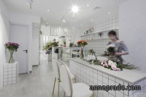 花店店铺装修布局图,花店店铺装修效果图