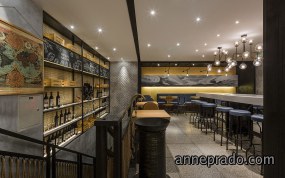 快餐店装修设计案例图,快餐店设计效果图