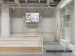 宝宝衣服店设计效果图,宝宝衣服店装修设计实景图