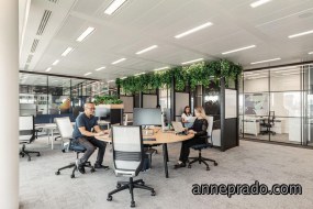 专业中式办公室装修实景图