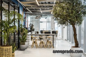 极简时尚风办公室装修风格图