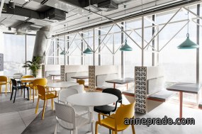 办公室时尚风吊顶装修效果图大全