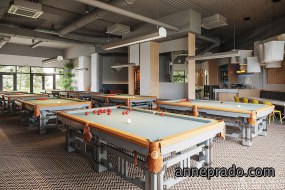 台球俱乐部设计效果图,台球俱乐部装修设计图片