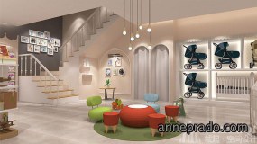 母婴店空间设计效果图,母婴店装饰图片