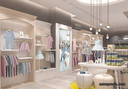 母婴生活馆店面空间设计|0平米|造价：0.00设计师:李旭年