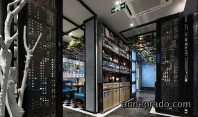 茶餐厅装修设计实景图,茶餐厅装修设计效果图