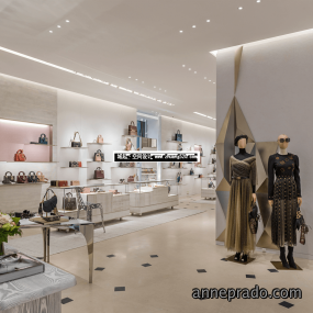 简约风格专卖店设计装饰效果图片