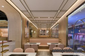自助餐厅空间设计案例图,自助餐厅空间设计效果图