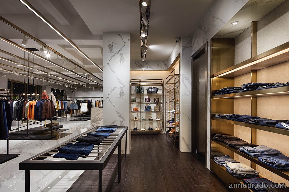 服装店装修设计实景图,服装店装修设计实景