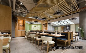 串串店装修设计布局图,串串店设计效果图
