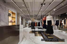 服装店空间设计实景图,服装店空间设计实景