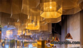 自助餐厅设计案例图,自助餐厅设计效果图