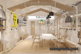宝宝衣服店装饰实景图,宝宝衣服店装饰图片