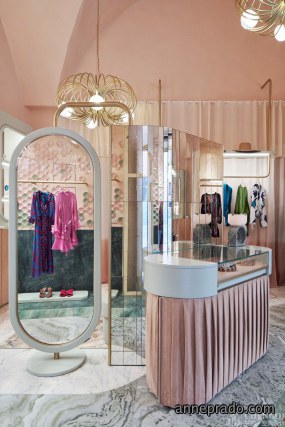 女装店空间设计布局图,女装店空间设计效果图