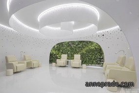  美甲店装修设计效果图,美甲店装修设计