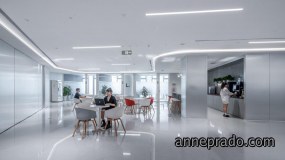 小面积复式办公室装修效果图